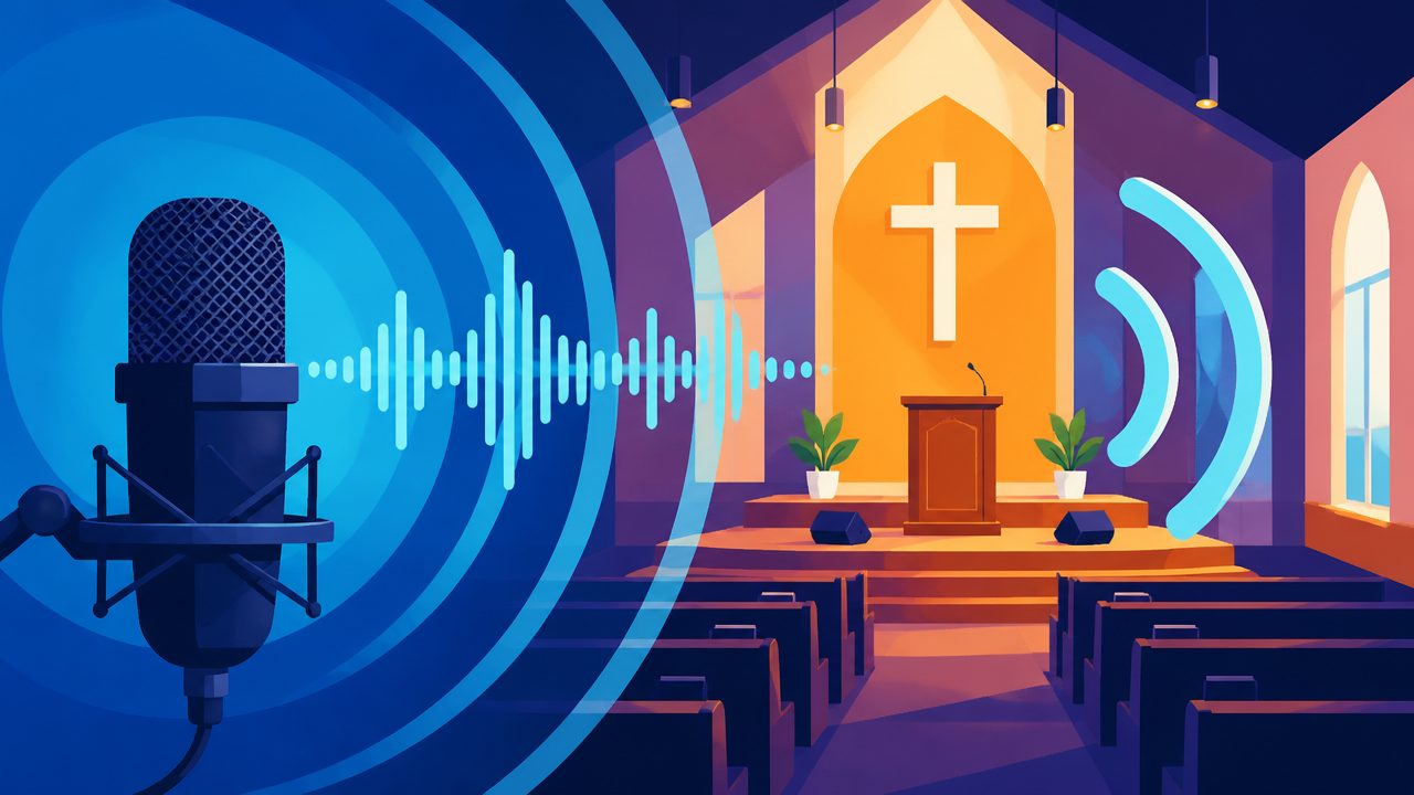 Gravação de Chamada de Culto