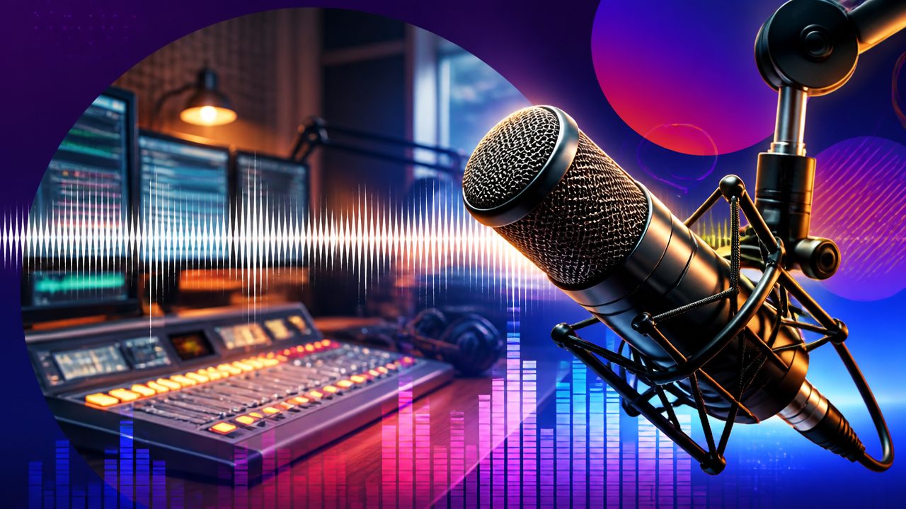 Chamada para web rádio - Voz Padrão