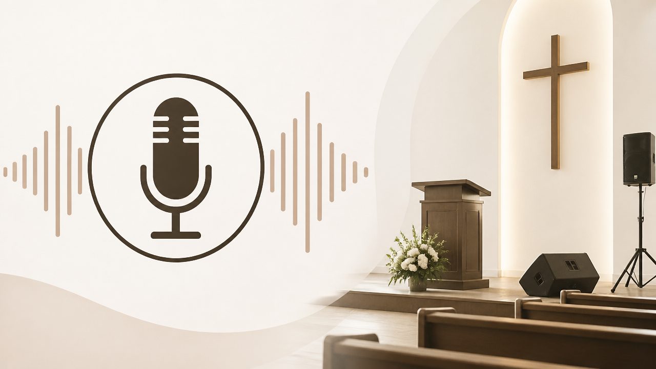 Anúncio impacto para evento religioso: Crie também o seu
